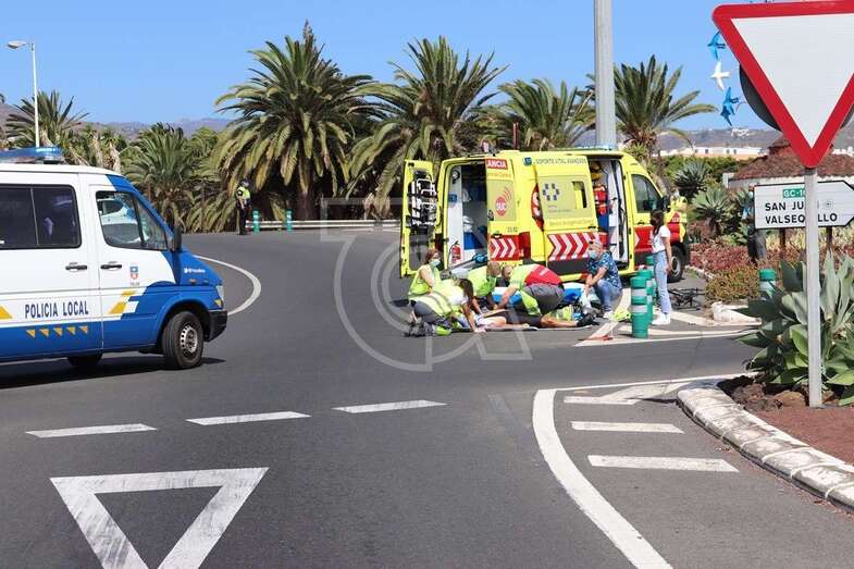 Imagen del accidente